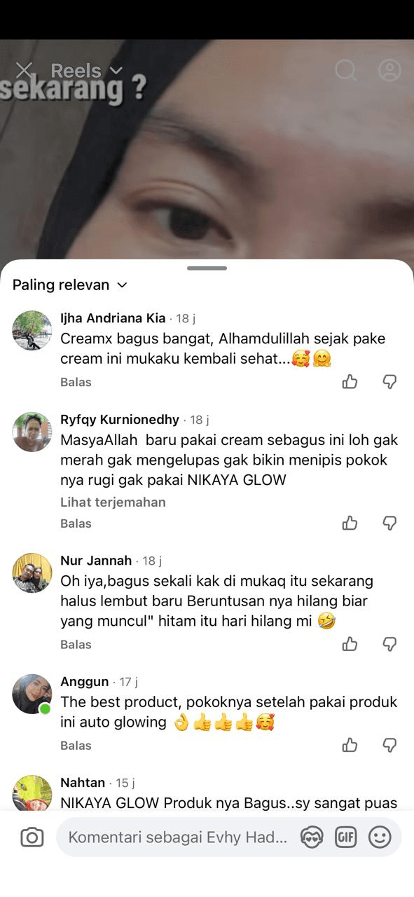 Testimoni Nikaya Glow 5